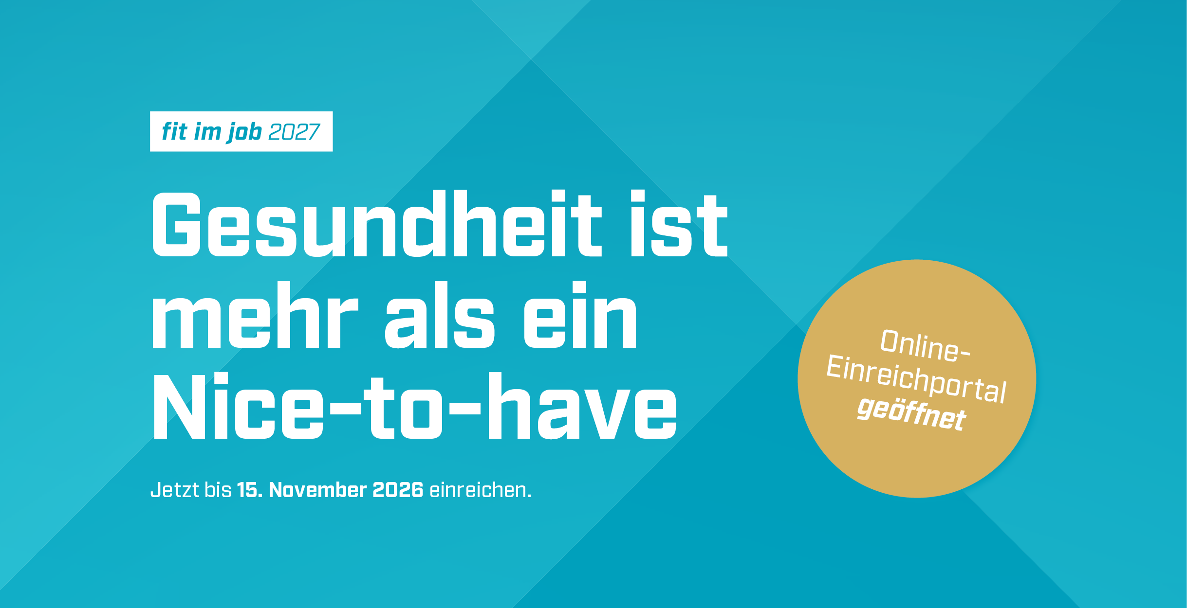 WKO fit im job 2027 Jetzt einreichen